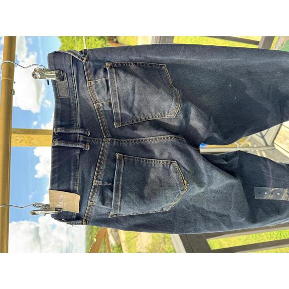 Natural Reflections Women's Dark Denim Jeans- Ab Slimmer- Size 6 - Picture 7 of 8